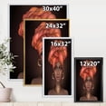 thumbnail image 4 of Designart Femme afro-américaine avec Turban V ART MURAL À CADRE FLOTTÉ, 4 of 4