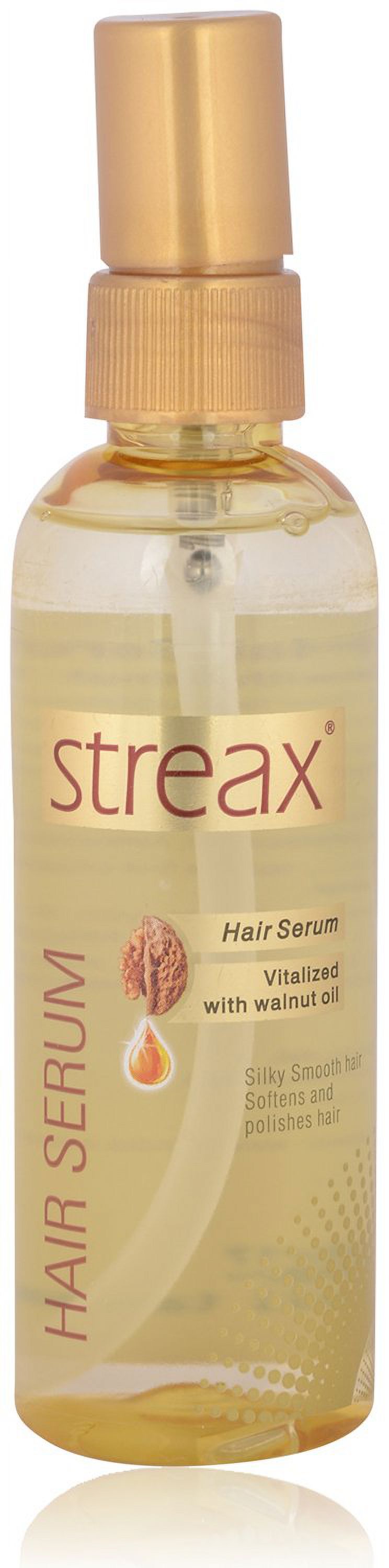 Streax Hair Serum - Walnut Oil 100ml Bottle
