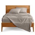 thumbnail image 1 of Bare Home Premium 1800 Collection Ensemble de Draps 3 Pcs, Lit Simple, Kaki, 1 of 10