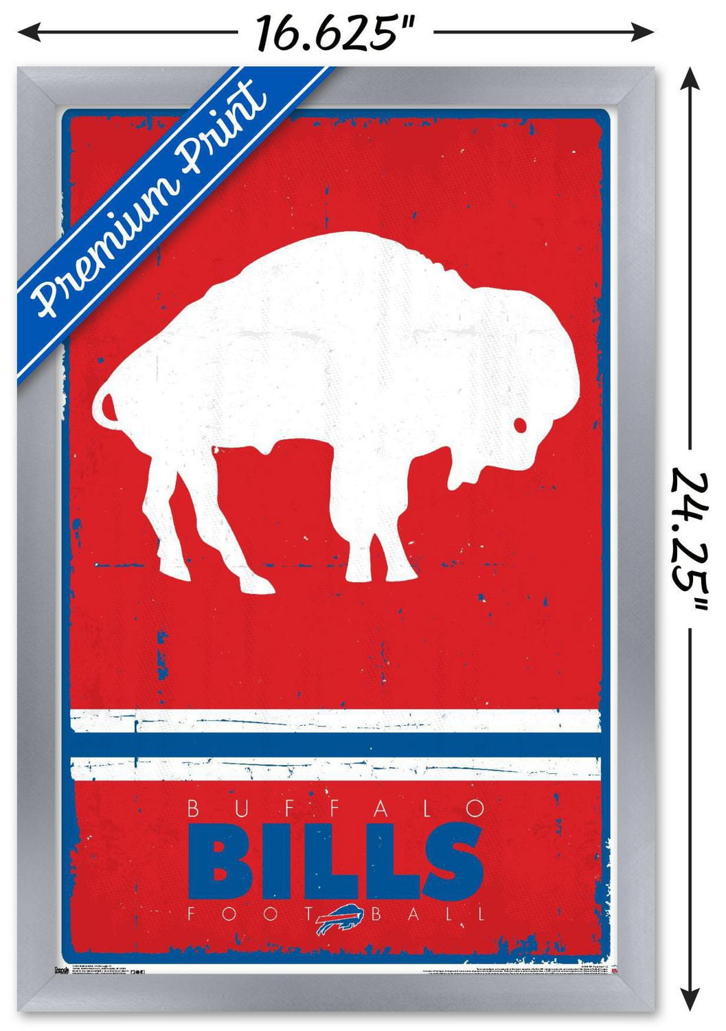 NFL Buffalo Bills - Retro Logo 15 Wall Poster