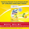 thumbnail image 2 of Lysol Disinfecting Wipes, Citrus, 75ct, 2 of 7