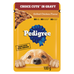 Pedigree Choice Cuts in Gravy Grilled Chicken Flavour Pouch Adult Wet Dog Food