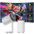 thumbnail image 1 of Salange Mini Projector with Wifi and Bluetooth Support 4K Video Beam Portable Hidden Bracket, 1 of 8