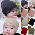thumbnail image 4 of Tuque Simple à Double Couche d'Hiver pour Nouveau-Né Garçon Fille, 4 of 4