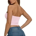 thumbnail image 4 of Weiqiqre Spring+Tops+for+Women Strapless Crop Tops Basic Backless Sleeveless Bandeau Going Out Cute 2025 Summer Clothes, 4 of 5