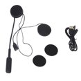 thumbnail image 2 of Bluetooth 4.0 Motorcycle Helmet Earphones Speaker Music Hands- Headset Call -, 2 of 4