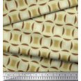 thumbnail image 2 of Soimoi Cotton Duck Fabric Semi Circle Geometric Printed Fabric 1 Yard 42 Inch Wide, 2 of 5