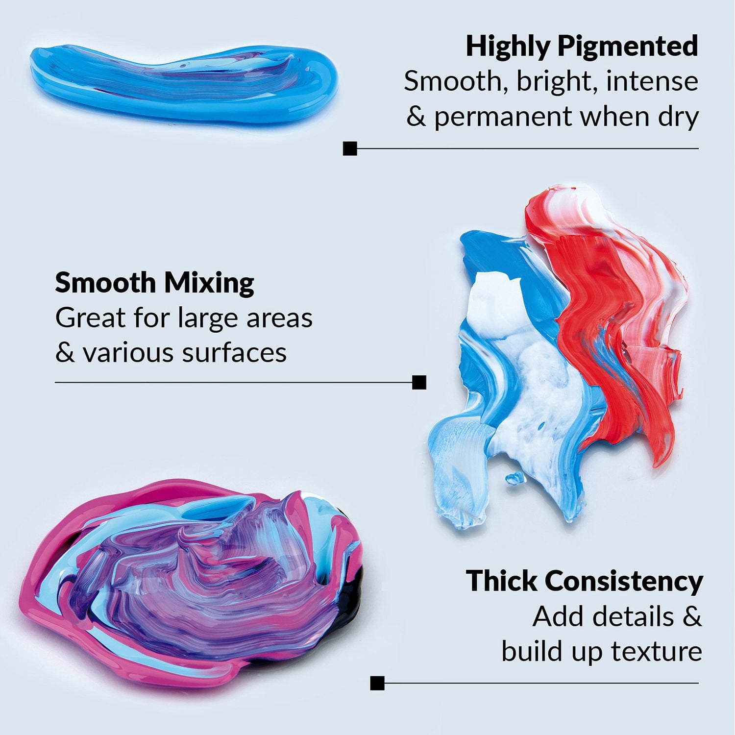 Royal & Langnickel - <br>Ensemble de peinture acrylique Essentials 12 ml, 24 couleurs