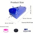 thumbnail image 4 of 1 Pce Vessie de Stockage d'Eau Grande Capacité Contenants de Stockage d'Eau Portables Pliables, 4 of 4