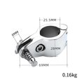 thumbnail image 2 of 2 Pcs Boat Bimini Top Fitting Hinged Jaw Slide Marine Rail Mount Hardware, 2 of 7
