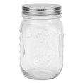 thumbnail image 2 of Akozon Pot de Rangement Alimentaire 500ml Pot de Mise en Conserve en Verre Transparent avec Couvercle Scellé pour Miel Confiture Aliments Secs,Pot de Rangement,Pot en Verre avec Couvercle, 2 of 8