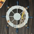 thumbnail image 5 of MasteelfCA Nautical Beach Boat Ship Steering Wheel Fishing Net Shell Home Wall Decor (Fish), 5 of 5