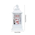 thumbnail image 2 of Night Light Lamp Christmas Four-Corner Lantern with Customizable Patterns Festive Decoration Light Portable Candle Lamp Decorative Candle Lanterns, 2 of 6