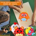 thumbnail image 4 of AMERTEER Art Craft Gift for Kids 10 PCS Paper Plate Art Kit for Girl Boy Toy DIY Animal Art Supply Projects Toddler Creative Activity Children Preschool Classroom Party Game Crafts (Set A), 4 of 6