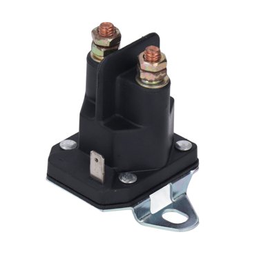 Starter Solenoid Relay, Reduced Startup Switch Current ABS 3 Pin Lawn Mower Relay Replacement 12VDC For ATVs