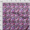 thumbnail image 3 of oneOone Rayon Magenta Fabric Abstract Sewing Craft Projects Fabric Prints By Yard 56 Inch Wide, 3 of 4