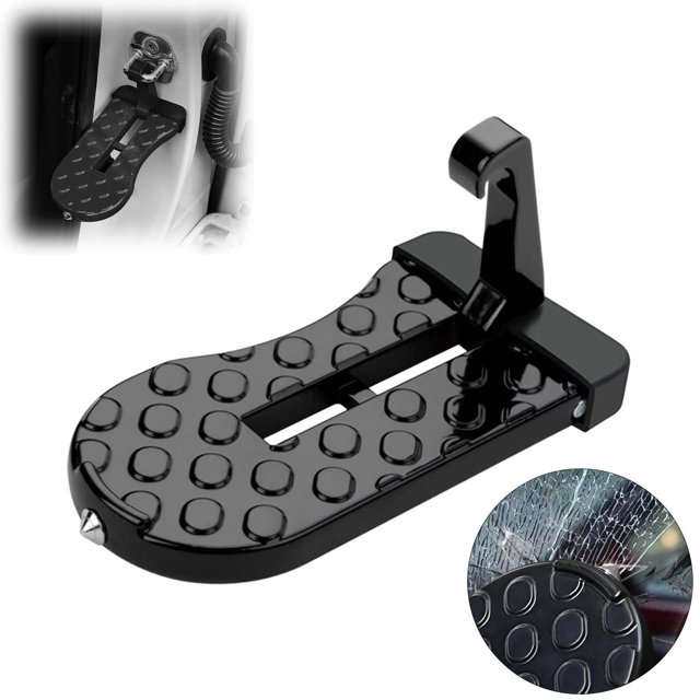 Door Step With Roof Rack Mount Aircraft Grade Aluminum Platform Providing Stable Support