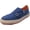 Bois Bleu, variante sur Andrea Ventura Firenze Chaussures Moine en Cachemire pour Homme Pf 2T Marron Mocassins en Cuir à la Cheville et à Enfiler - 10,5 m
