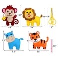 thumbnail image 4 of Woodland Animals Craft Kit Forest Creatures DIY Sewing Felt Plush Animals Beginners Educational Sewing Set For Kids, 4 of 7