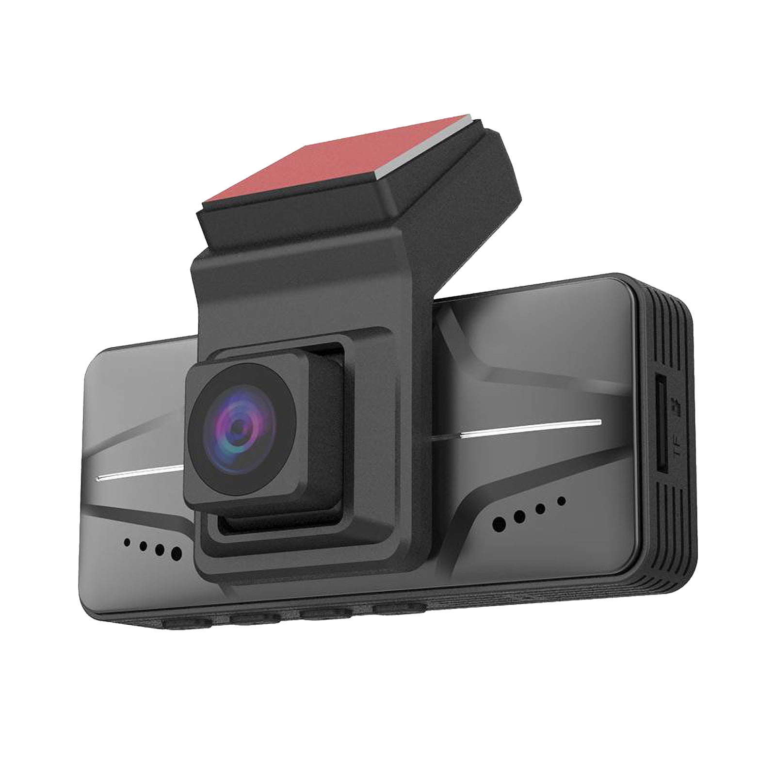 Dashcam Front And Rear Camera,Upgraded High Definition Dash Cam Built With 1080P Dashboard Before And Tail Camera Recorder, 3inch Touchscreen, 120° Wide Angle, Night Vision