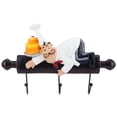 thumbnail image 1 of Adhesive Hook, Hook Cartoon Chef Pattern  For Kitchen For Entrance BS085, 1 of 8