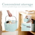 thumbnail image 4 of Vaidha Hollow Hand Basket Multifunctional Home Bathroom Plastic Storage, 4 of 6
