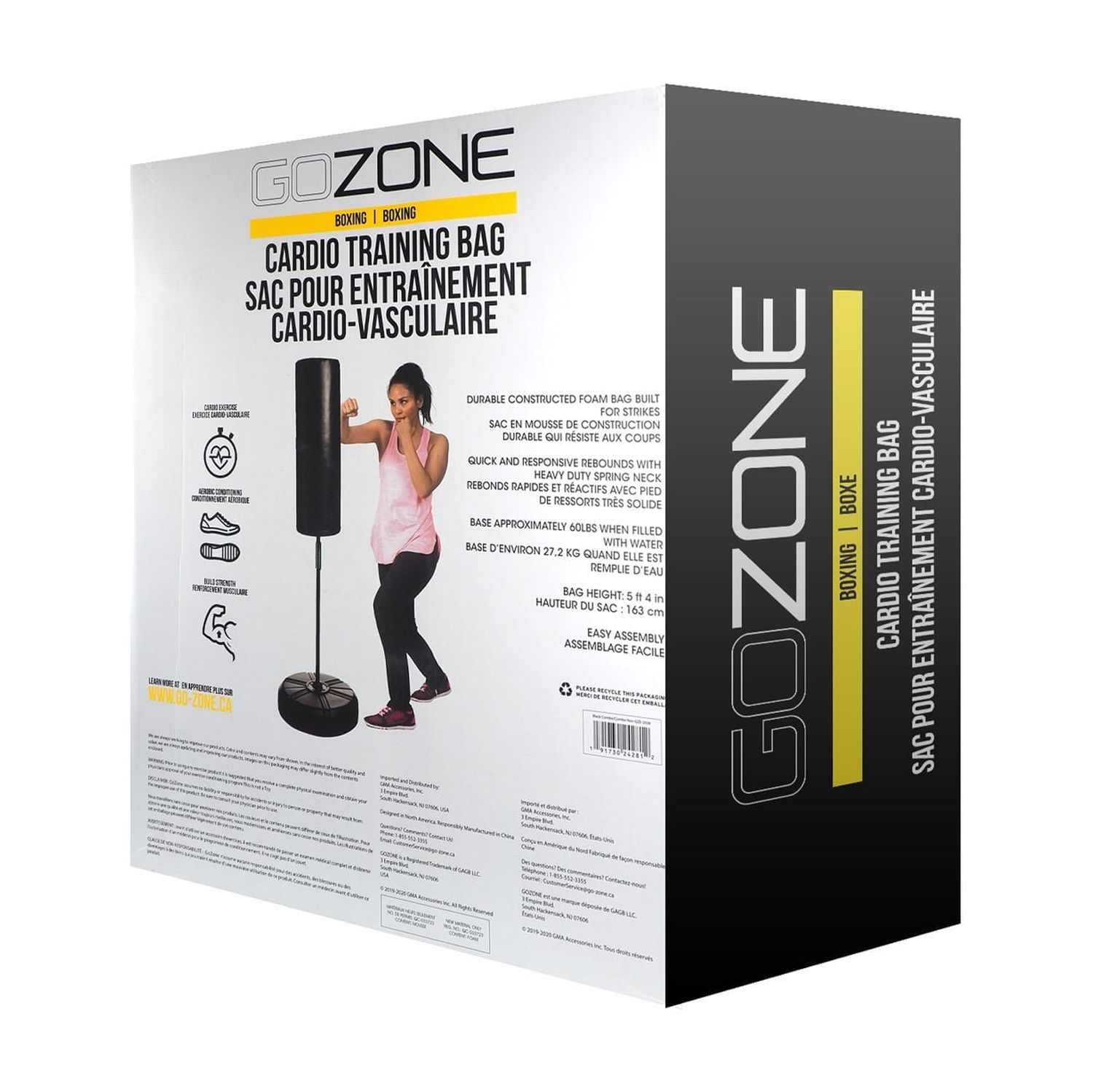 GoZone Cardio Training Bag – Black