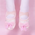 thumbnail image 3 of Bow Bow Bow Dance Shoes for Girls - Soft Soled, Exercise, Casual/Fashion, 3 of 7