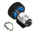 thumbnail image 1 of Tbest Encoder Motor Set,DC 12V Encoder Motor,Encoder Motor Set CW CCW Shaft DC Gear Motors with Bracket Wheel for Balance Car DC12V, 1 of 8