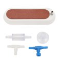thumbnail image 1 of Fish Tank Air Refiner Aquarium Air Stone Disc Bubble Diffuser with Air Pump AccessoriesS White, 1 of 9