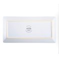 thumbnail image 4 of Gibson Elite Gracious Dining 3-Tier Plates Serving Set W/Metal Stand, White, Stoneware, 4 of 5