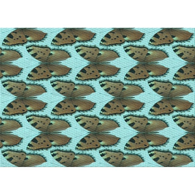 Ahgly Company Tapis Rectangulaire Lavable en Machine Intérieur Transitionnel Vert Armée, 2 Pieds x 3 Pieds