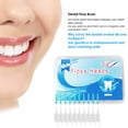 thumbnail image 4 of 400PCS Interdental Brushes Double-ended Silicone Toothpick Dual-ended Dental Floss Pick with Silicone Bristles Disposable Dental Brushes Between Teeth, 4 of 8