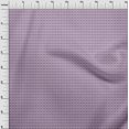 thumbnail image 4 of oneOone Silk Tabby Violet Fabric Asian Ikat Craft Projects Decor Fabric Printed By The Yard 42 Inch Wide, 4 of 4