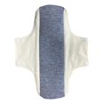 thumbnail image 1 of Qaailabf Washable Graphene Cotton Sanitary Pad with Wings, Reusable Menstrual Cloth Pad with Snap Fasteners, Overnight Protection Leak Proof Design, Eco-Friendly Alternative to Disposable Pads, 1 of 5