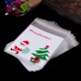 thumbnail image 3 of 100PCS Christmas Treat Bags Creative Patterns Cookie Bags Candy Treat Bags, 3 of 3