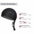 thumbnail image 3 of Headbands For Men,  Wicking Hairband Sweat Band Headbands UV Protection Running, Cycling, Yoga, 3 of 7