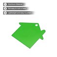 thumbnail image 4 of Unique Bargains House Shape Blank Tags Metal Stamping Tag Blank Dog ID Tags, Green Engraving Tags, 25 Pack, 4 of 7