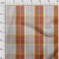 thumbnail image 2 of oneOone Cotton Poplin Rust Brown Fabric Madras Check Sewing Craft Projects Fabric Prints By Yard 42 Inch Wide, 2 of 4