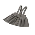 thumbnail image 2 of Toddler Baby Girl Suspender Skirt  Cute Adjustable Strap Button Front Overall Skirt, 2 of 7