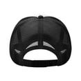 thumbnail image 4 of Mighty Ducks Trucker Hats Black One Size Adjustable Snapback Hat, 4 of 5