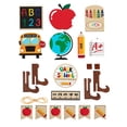 thumbnail image 3 of Back To School Tiered Tray Classroom Tiered Tray For Pencil Colorful School Party Supplies Wooden Table Decorations With Car Style Wicker Decorative Tray Extra Large Serving Tray Metal Small Desk, 3 of 4