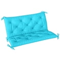 thumbnail image 1 of Outsunny Garden Bench Cushion with Backrest, Non-Slip 2 Seater Soft Pad, 1 of 10