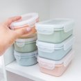 thumbnail image 4 of Mini Refrigerator Crisper Box Small Lunch Box Kitchen Lunch Box D, 4 of 6