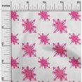 thumbnail image 1 of oneOone Polyester Lycra Fabric Floral Block Printed Craft Fabric BTY 56 Inch Wide, 1 of 4