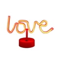 thumbnail image 2 of TopLLC Décoration Maison, Décoration de Chambre, Décoration Murale LED en Forme de Saint-Valentin Lumière Colorée USB Base Ronde Néon Modélisation Artificielle, 2 of 6
