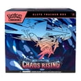 thumbnail image 1 of Refurbished Pokemon Chaos Rising Elite Trainer Box Mega Evolution Expansion with 9 Booster Packs Full-Art Fennekin Promo Card 65 Card Sleeves Energy Cards Dice Collector's Box, 1 of 4
