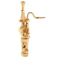 thumbnail image 3 of Mini Musical Instrument,Miniature Basson Exquisite Color Miniature Basson Mini Basson Model Exceptional Value, 3 of 9