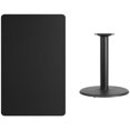 thumbnail image 2 of Flash Furniture 30" x 48" Restaurant Dining Table in Black, 2 of 2
