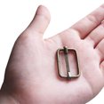 thumbnail image 2 of SHISUYAN 100PCS Slide Belt Connection Roller Buckles Bag Strap Adjustable Metal Pin Buckles for Backpack Suitcase Clothes, 2 of 8